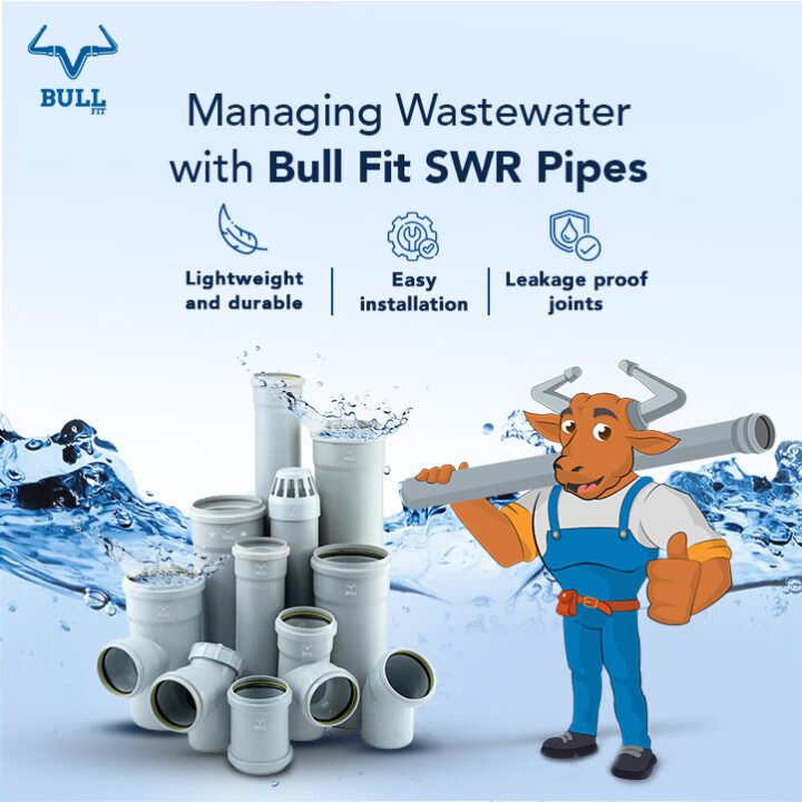 Managing Wastewater with Bull Fit SWR Pipes